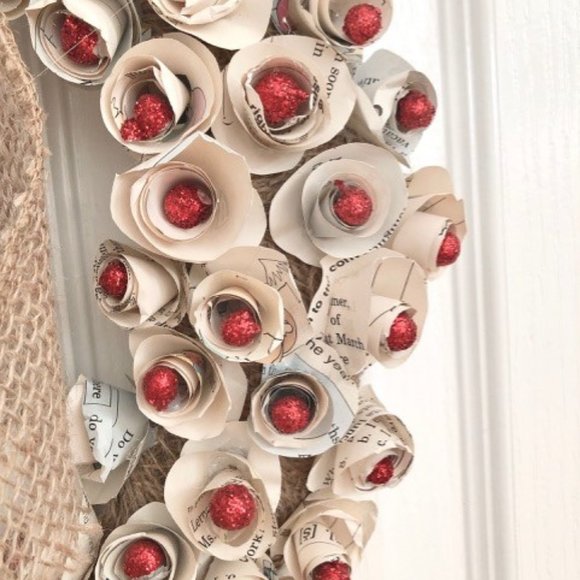 NEW Christmas Wreath Handmade - Picture 7 of 8